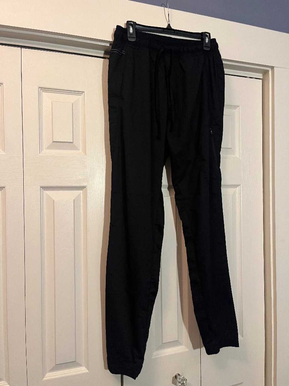 Cherokee Workwear Revolution Men's Natural Rise Jogger WW012T Medium Tall Black
